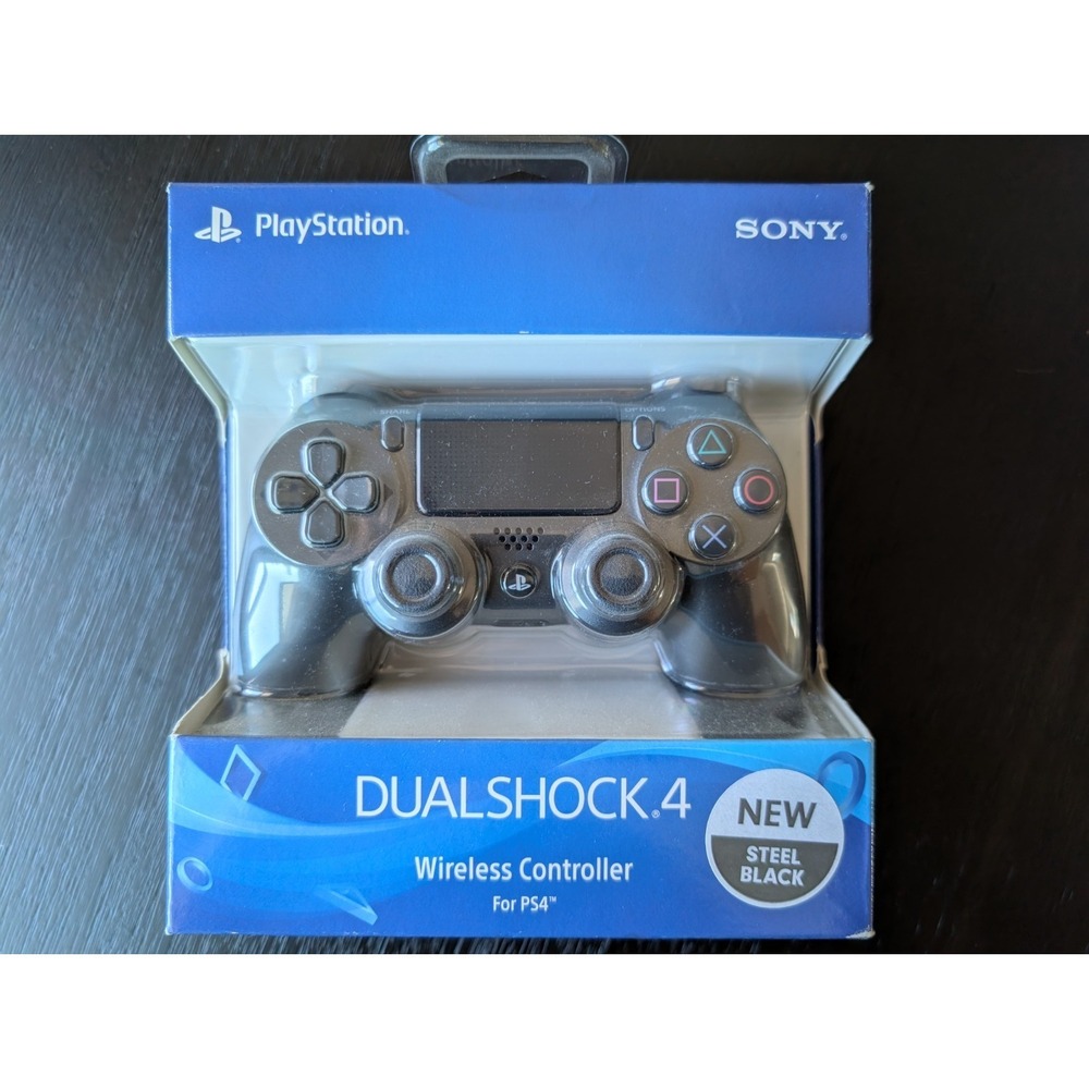 Sony PS4 DualShock Wireless Controller RARE Steel Black (Gunmetal) NIB OEM